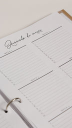 NUESTRA HISTORIA- Planner de boda