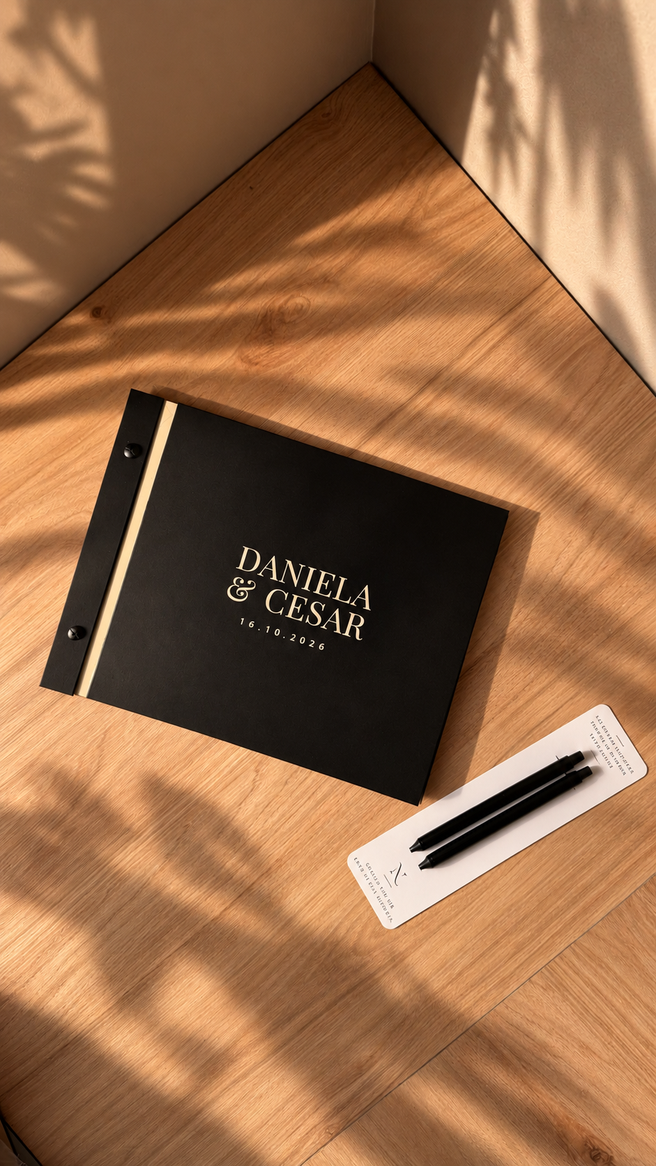 NUESTRO DÍA - Guest Book para boda
